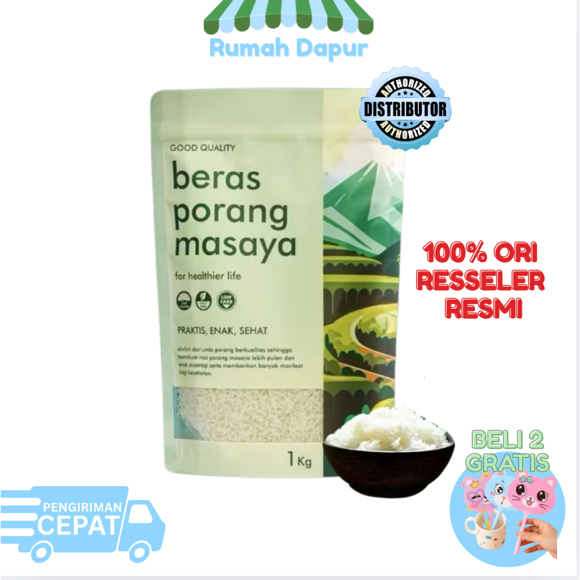 

MASAYA BERAS PORANG 1kg