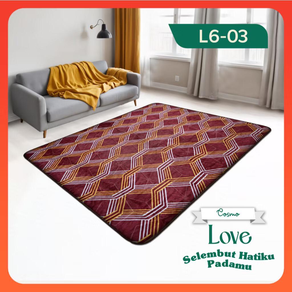 KARPET ARIZONA KARPET MALAYSIA EMPUK SIZE JUMBO 190x220 cm