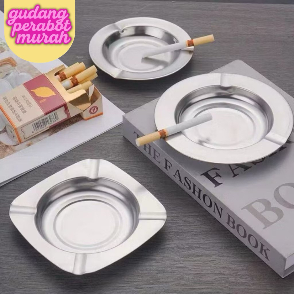 ASBAK ROKOK STAINLESS WARNA/ASBAK ROKOK BINTANG / ASBAK ROKOK 1 PCS