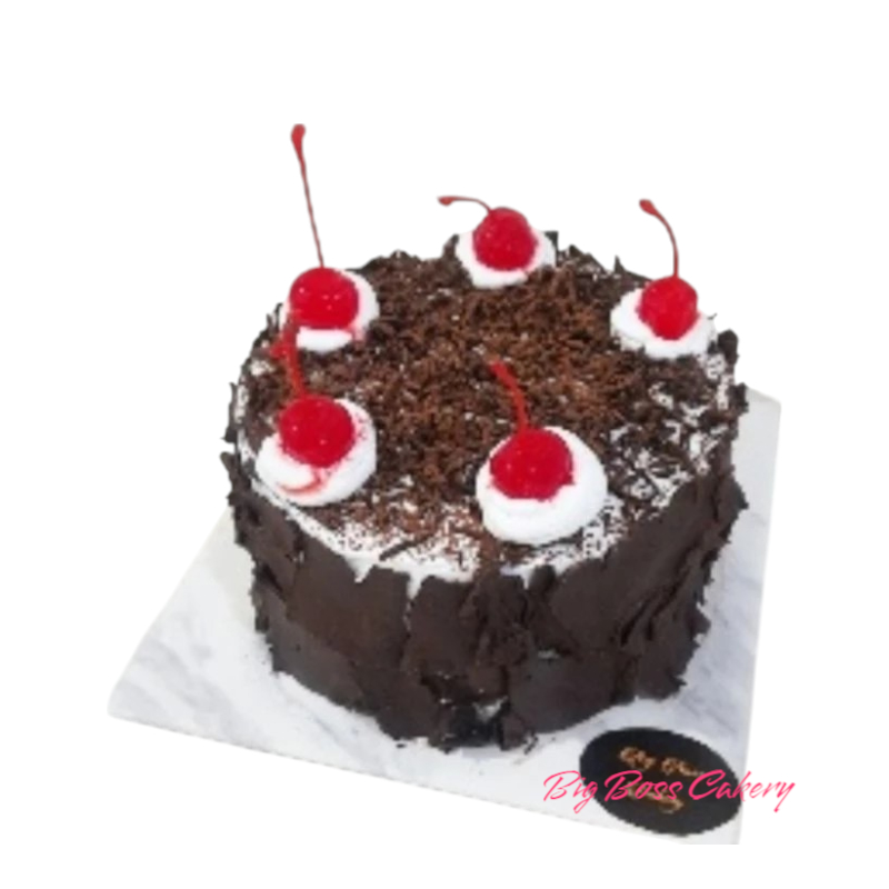 

Big Boss Cakery NEW CLASSIC BLACKFOREST KUE ULTAH COKLAT BIRTHDAY CAKE LEZAT
