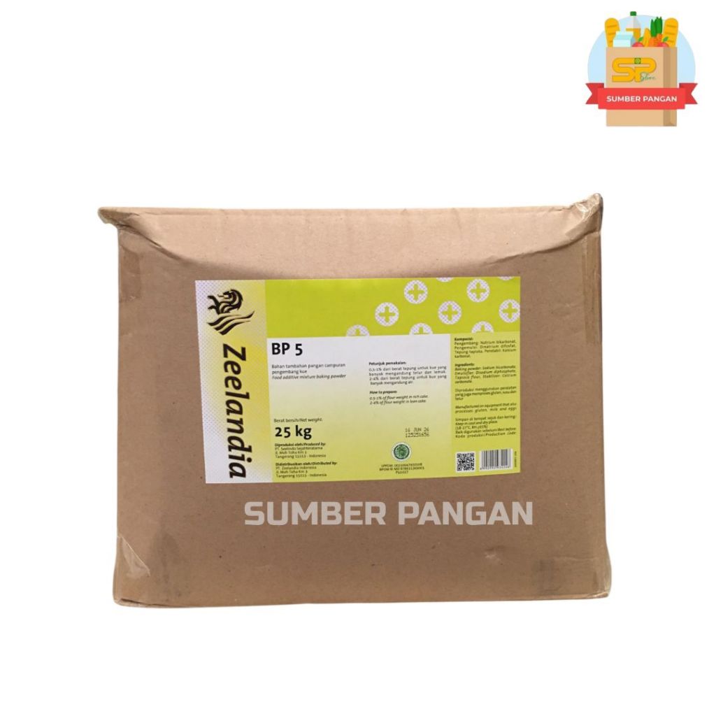 

Zeelandia BP 5 (double acting)/Baking Powder Double Acting