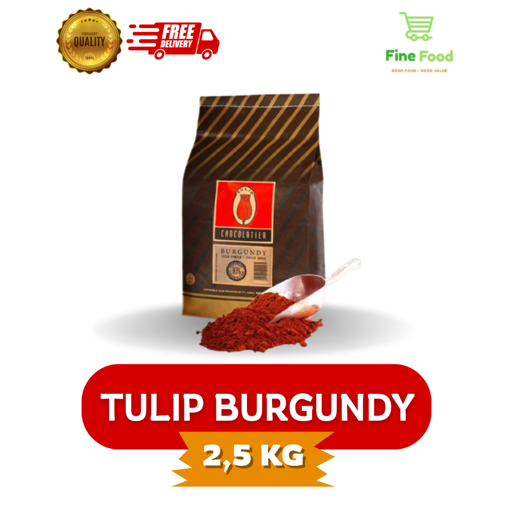 

TULIP Burgundy Cocoa Powder 2,5 kg