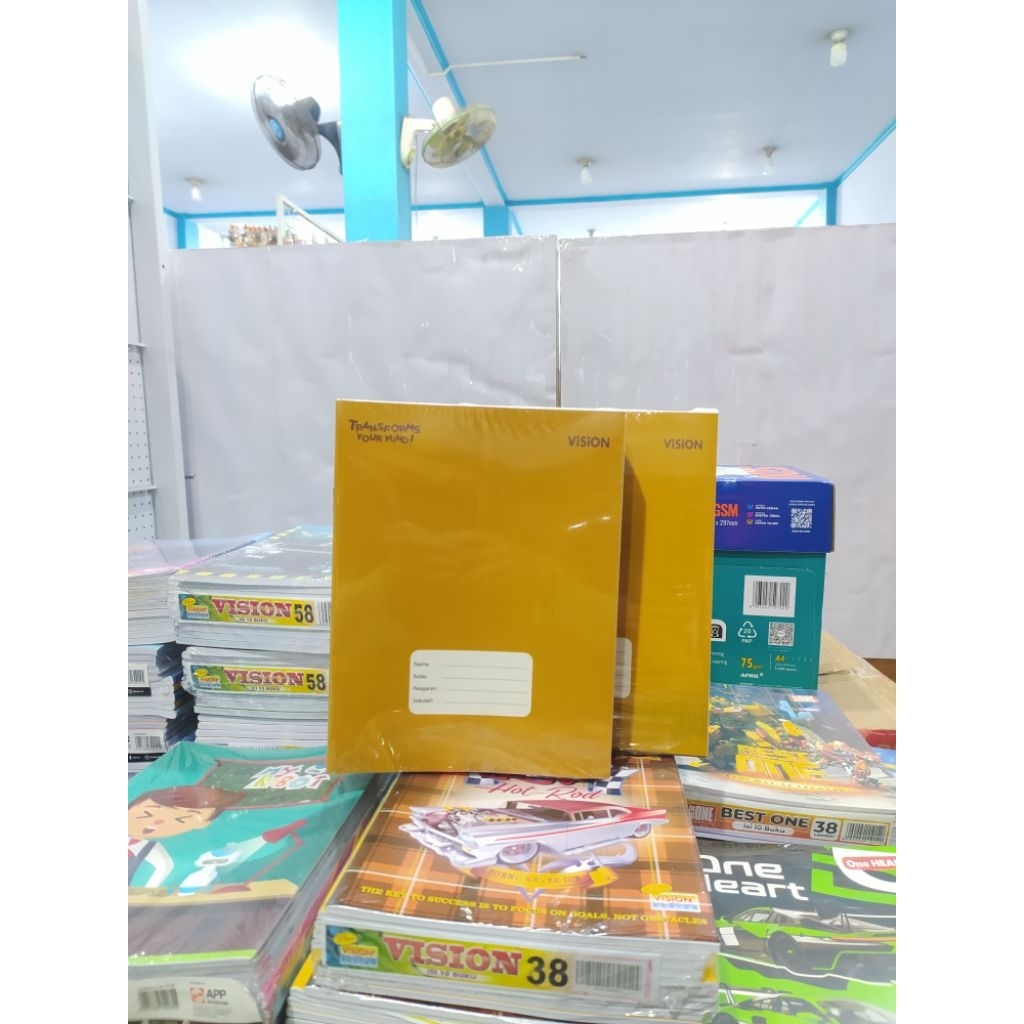

Pack/ Buku tulis 38 Lembar SIDU/VISION/BEST ONE ( 1 pack isi 10 pcs)