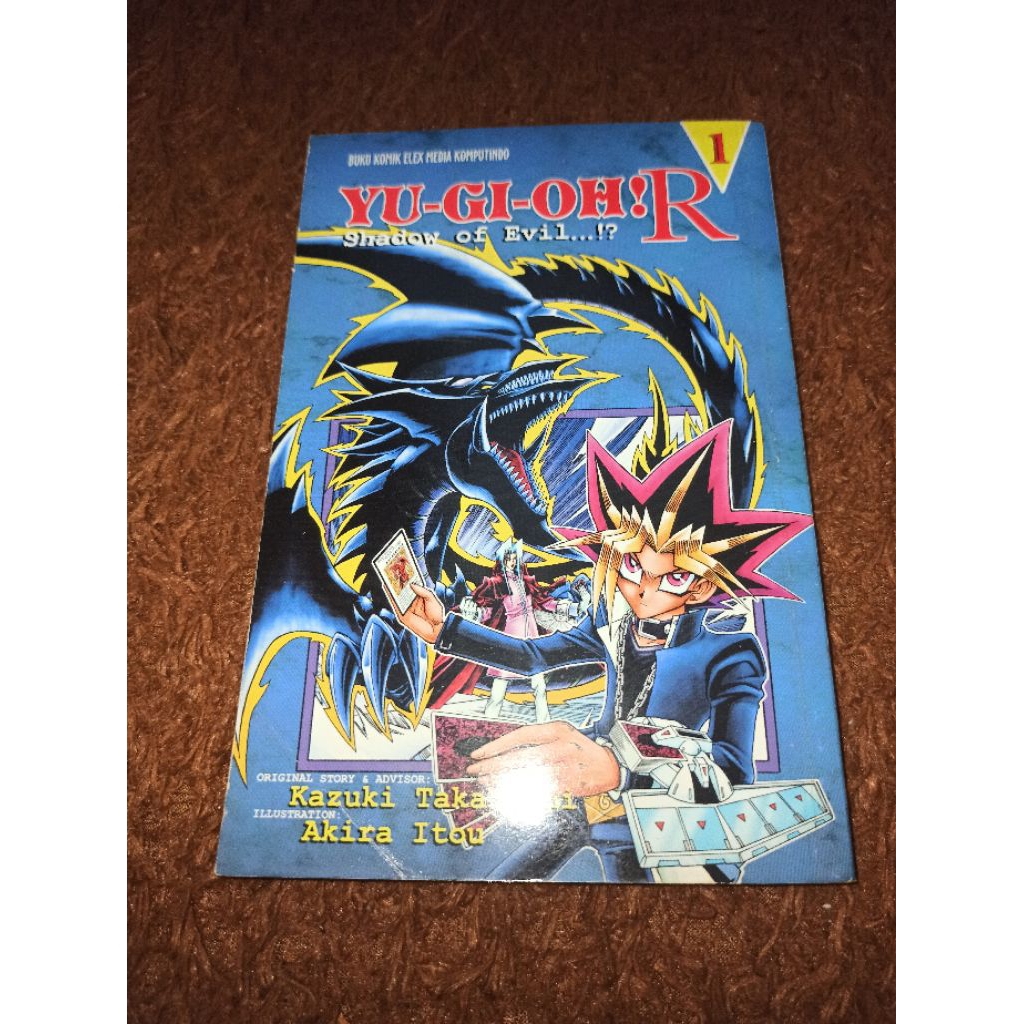 komik judul, yu-gi-oh R cabutan
