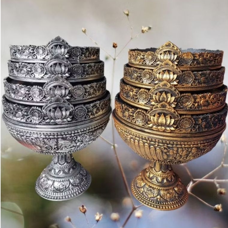 dulang susun 4 dan 3,bahan melamin,tidak mudah retak