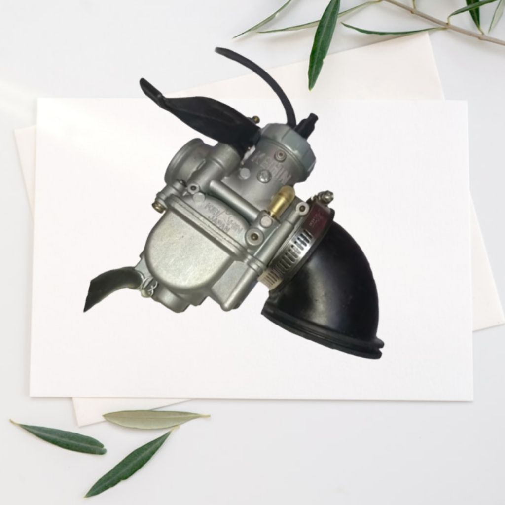 Karet Filter Hawa Filter Udara Bengkok PE 26 28 30/PWK 26 28 30