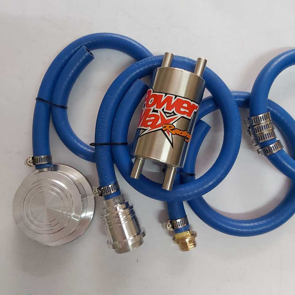 Tabung Hawa Legenda Supra Fit New Power Max Racing set Tutup Keteng Baut Oli dan Klep