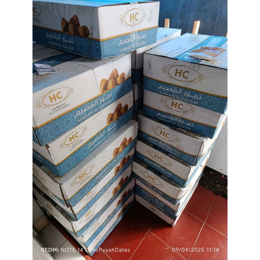 

GROSIR Kurma sukkari premium HC 3kg (8 DUS) Paket Usaha