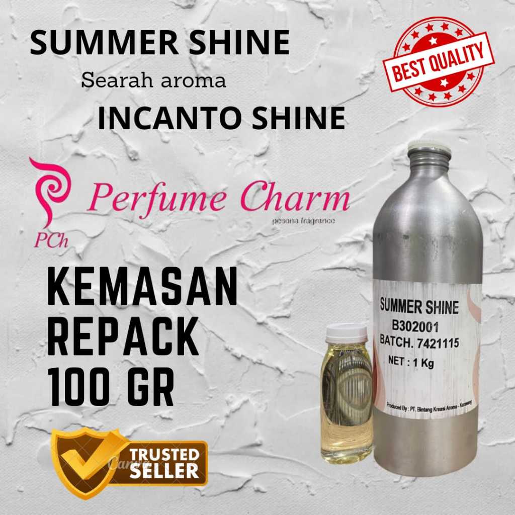 100 GR REPACK SUMMEER SHINE BY PCH SEARAH INCANTO SHINE BIBIT MURNI ORIGINAL PABRIK