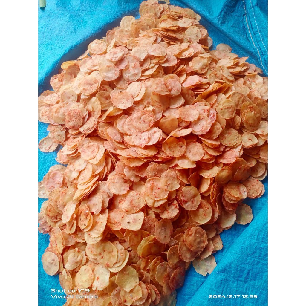 

1 Kg Emping Melinjo Mentah Pedas Manis asli Kebumen Kualitas Super Premium