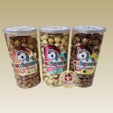 

[oddsolshop] pekanbaru/Naraya Popcorn Unicorn 170GR Botol Jar Rasa Chocolate Salty Sweet Caramel