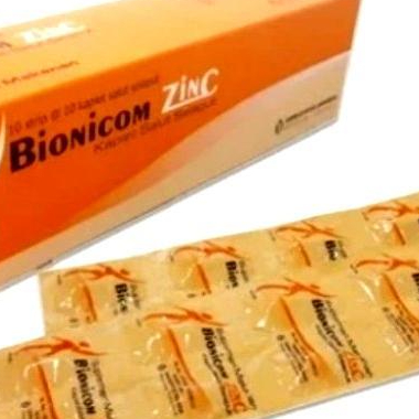 Bionicom zinc suplemen vitamin