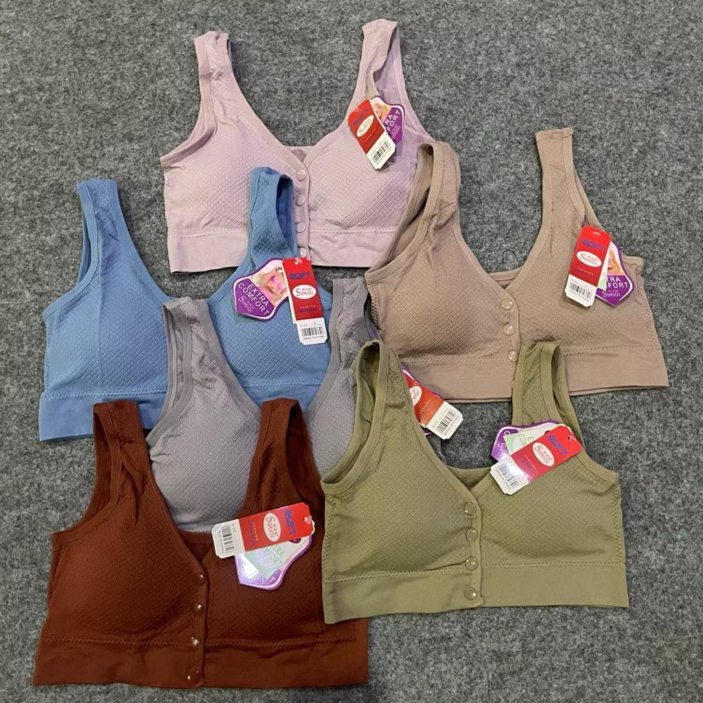 1 PCS // BH Wanita Push Up Kait Kancing Depan Bahan Rajut Lembut & Nyaman SIMIQI 2840