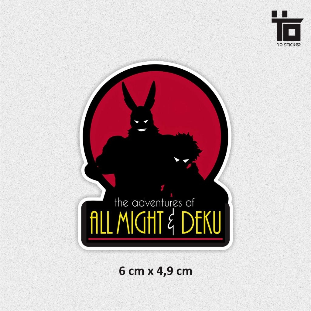 

STICKER BOKU NO HERO/STICKER ALL MIGHT & DEKU/STICKER ANIME