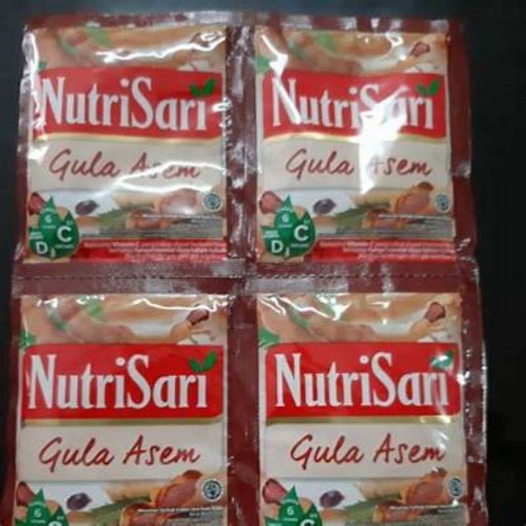 

Nutrisari Gula Asem 11g 1dus isi 160pcs