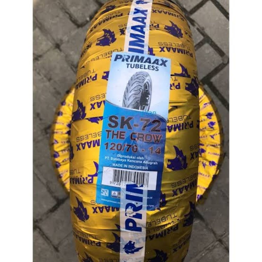 PRIMAAX SK-72 120/70 RING 14 TUBELESS