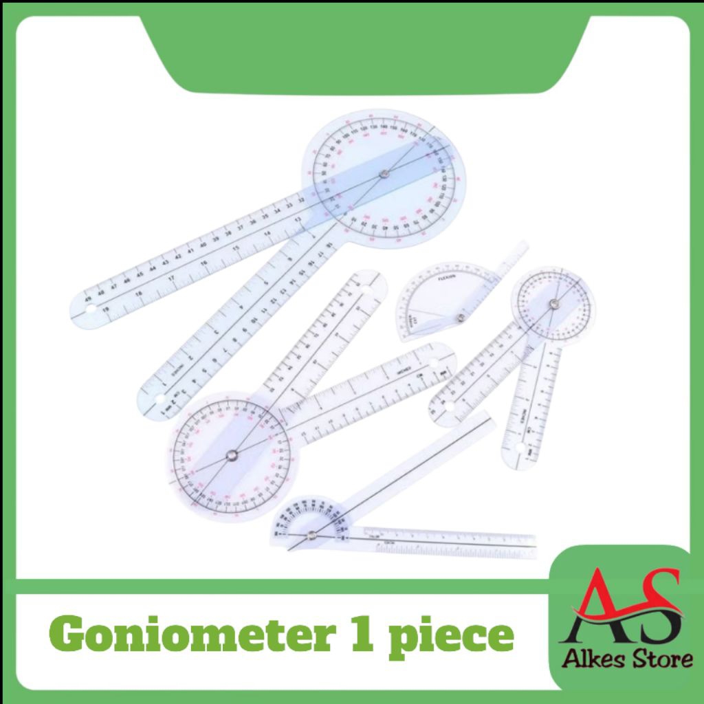Goniometer / 1 Pc Penggaris Goniometer Jari  Untuk Medis