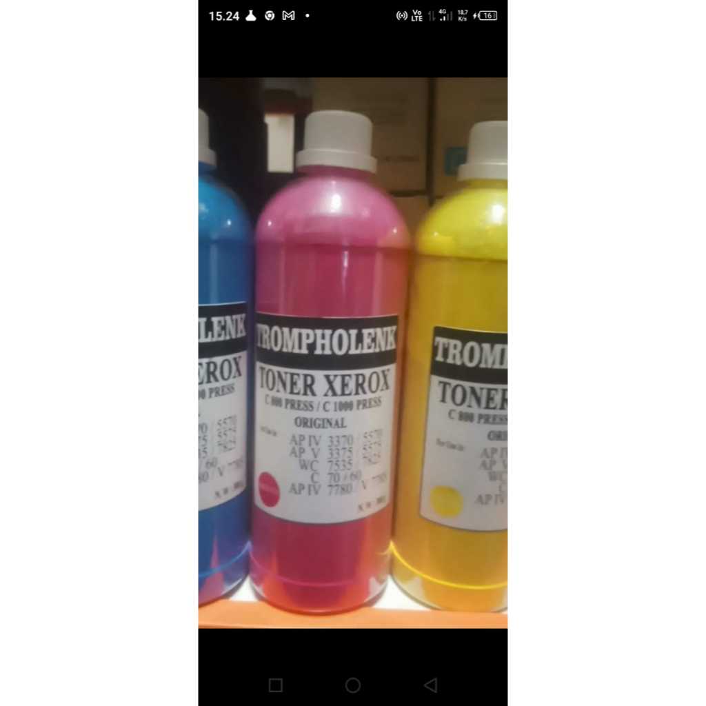 Toner Refil Fuji Xerox Original C2270/3370/4470/5570/5575/5005D ORIGINAL