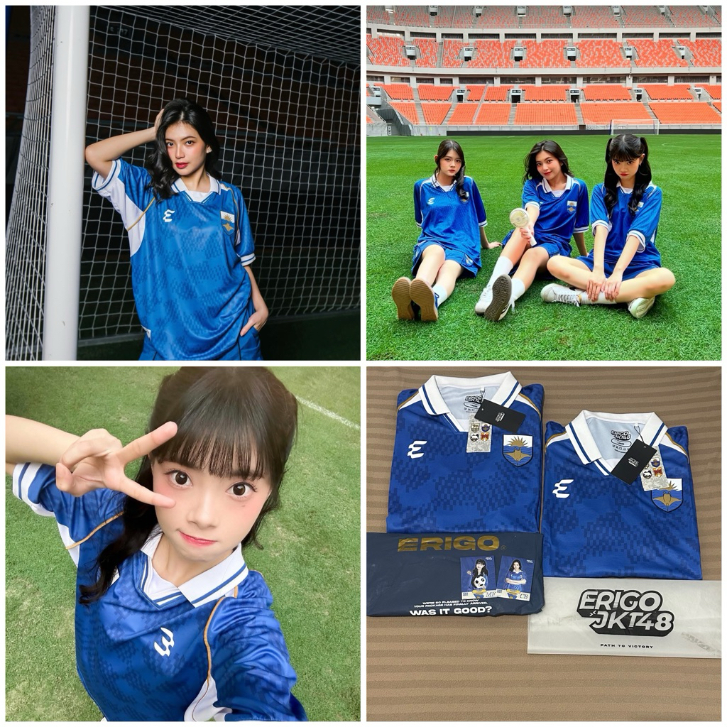 RESTOCK Jersey JKT48 OFFICIAL collab with brand Erigo (JERSEY ONLY)