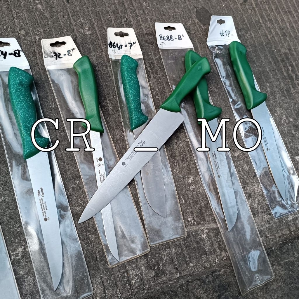 Pisau Cap Garpu Don Carlos 10 8 Inch Type 8651 Solingen pisau daging dapur original Made In Germany