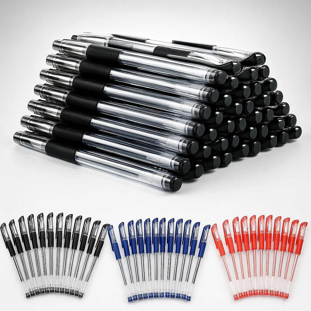 

Bolpoin bisa refill / Pena Gell 0,55mm Standar Tinta Cair / Alat Tulis Sekolah Kantor Pen Warna