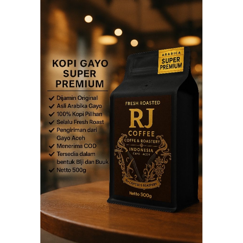 

BUBUK KOPI ARABIKA ROASTING SUPER PREMIUM// 100% kopi asli pure premium (500gram)