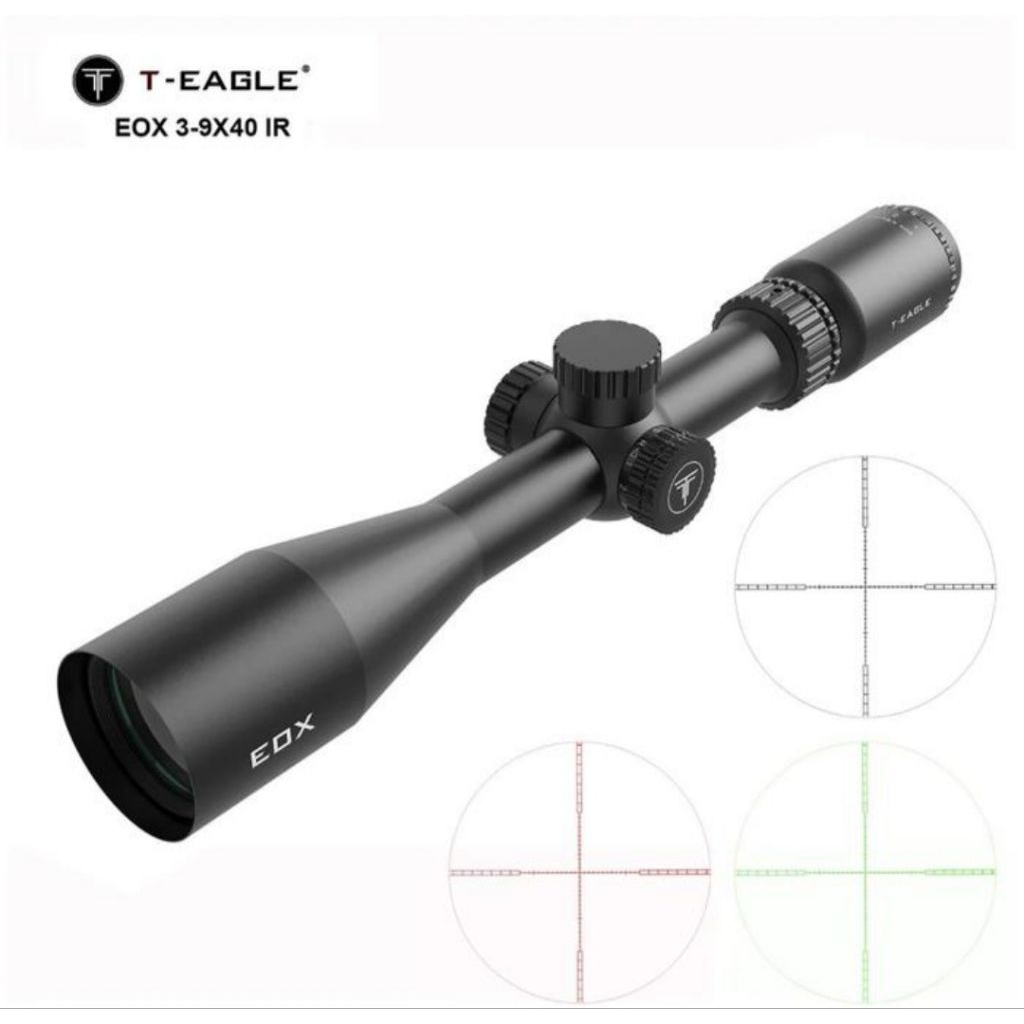 TELESKOP T-EAGLE EOX 3-9X40IR TERBARU HK RETICLE