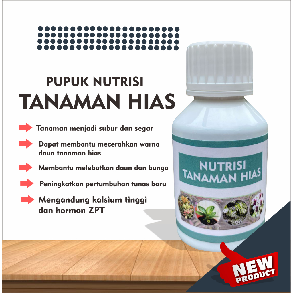 pupuk tanaman hias / nutrisi tanaman hias / booster 100ml