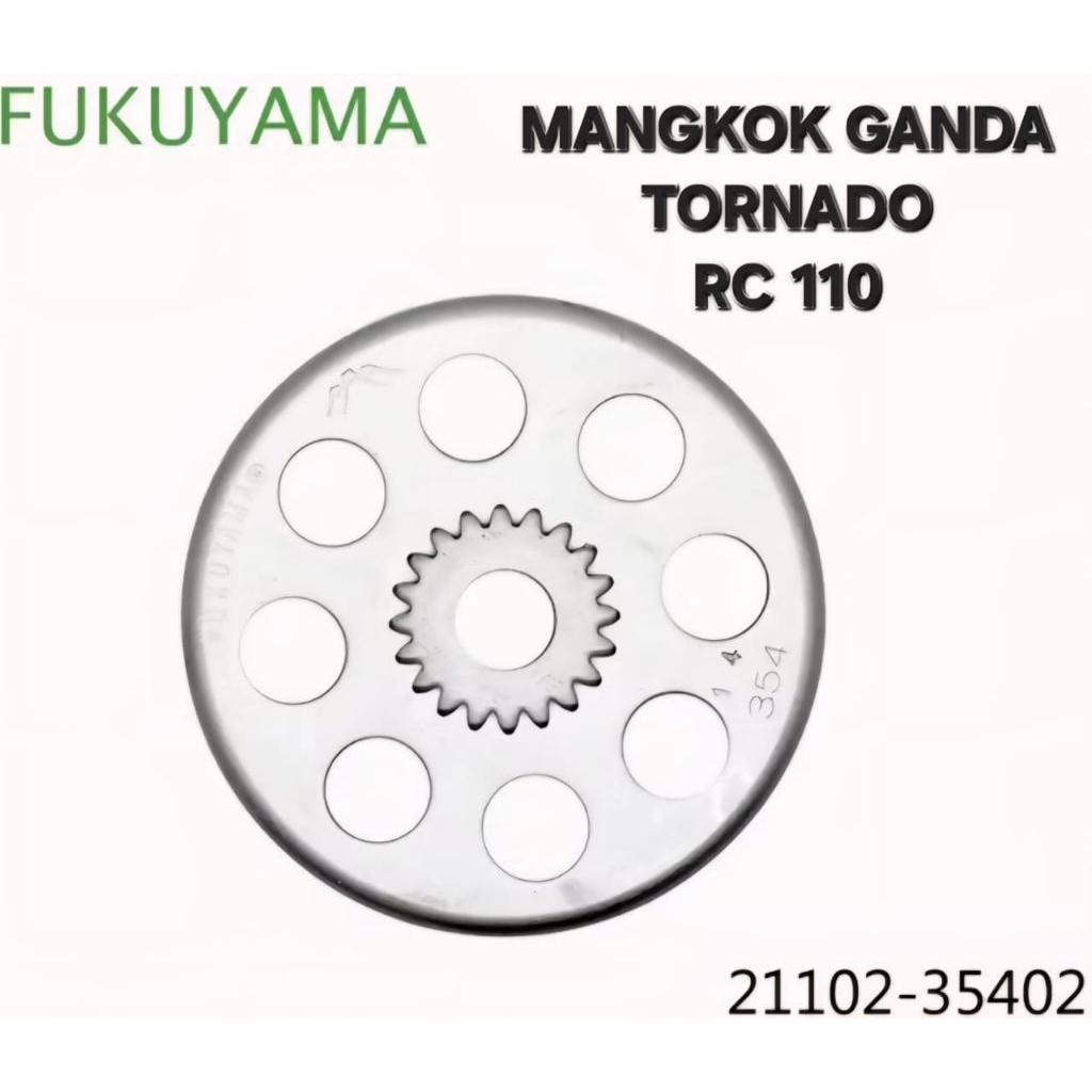 MANGKOK GANDA TORNADO RC110 RC 110 FUKUYAMA