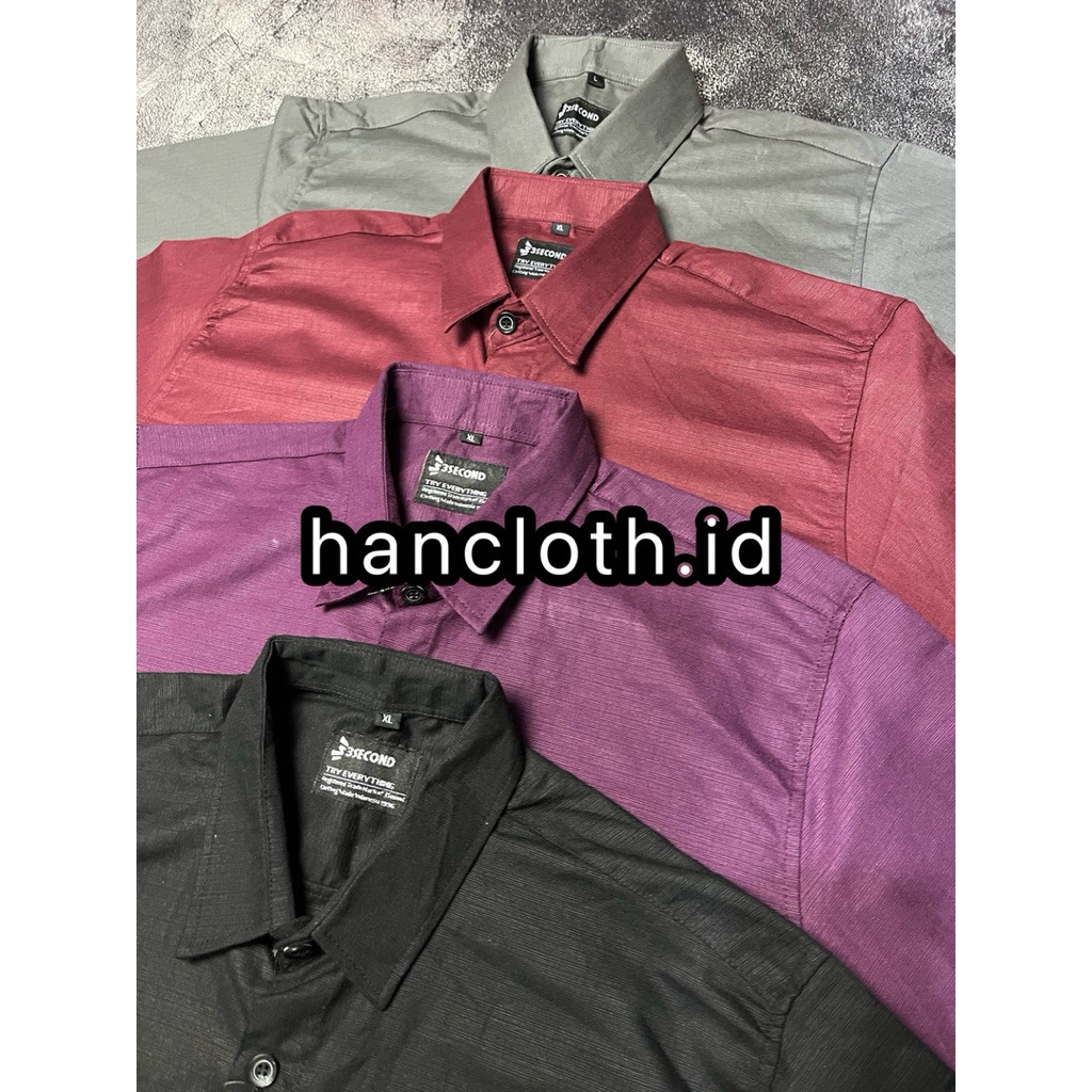 kemeja polos sigaret casual premium sigaret