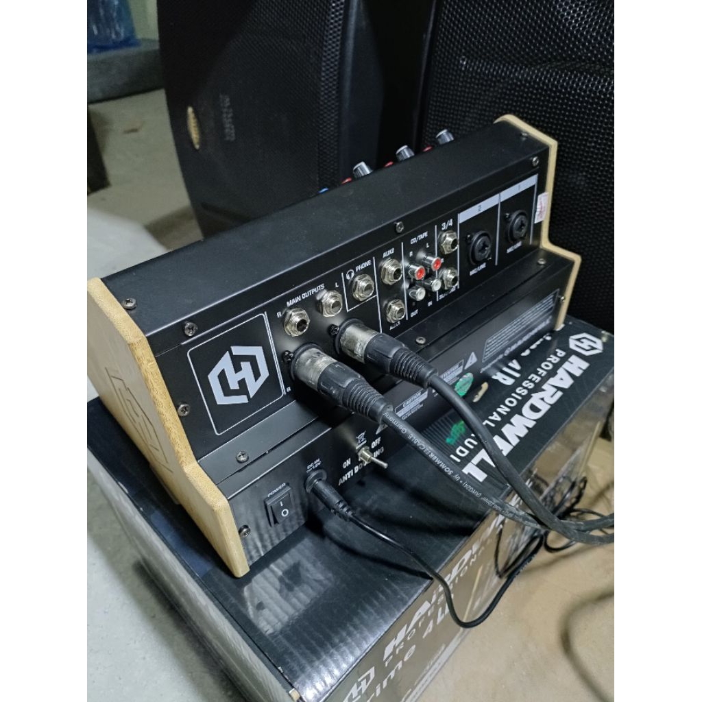 mixer audio Hardwell prime 4 LB anti doubling live streaming