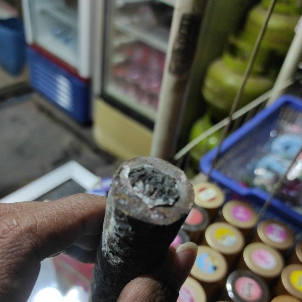 linggis tua bahan pamor pusaka