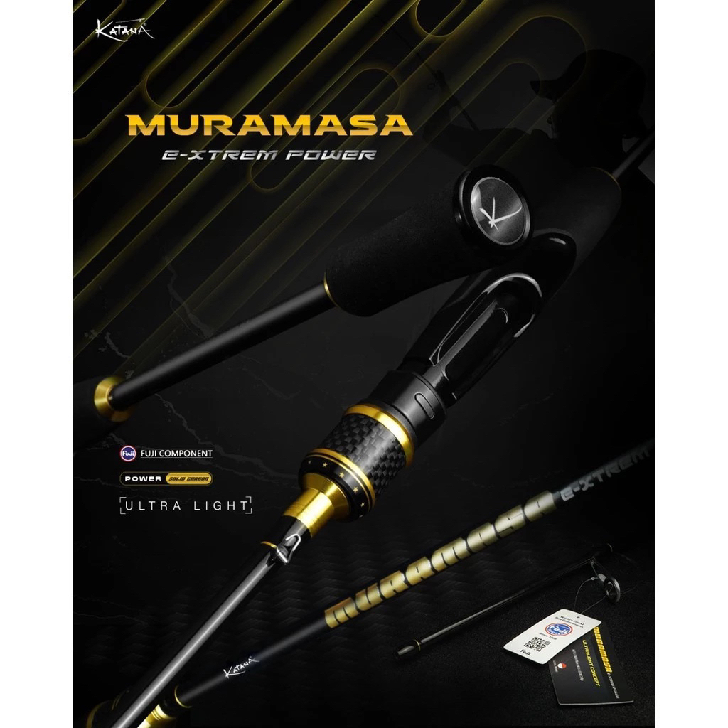 JORAN ULTRALIGHT KATANA MURAMASA 662 (198CM) 2-6LB FUJI CARBON SOLID
