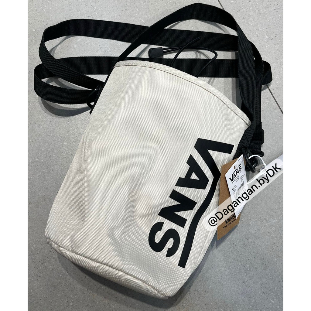 Tas Sling Bag Vans (serut) Original Resmi 100% White