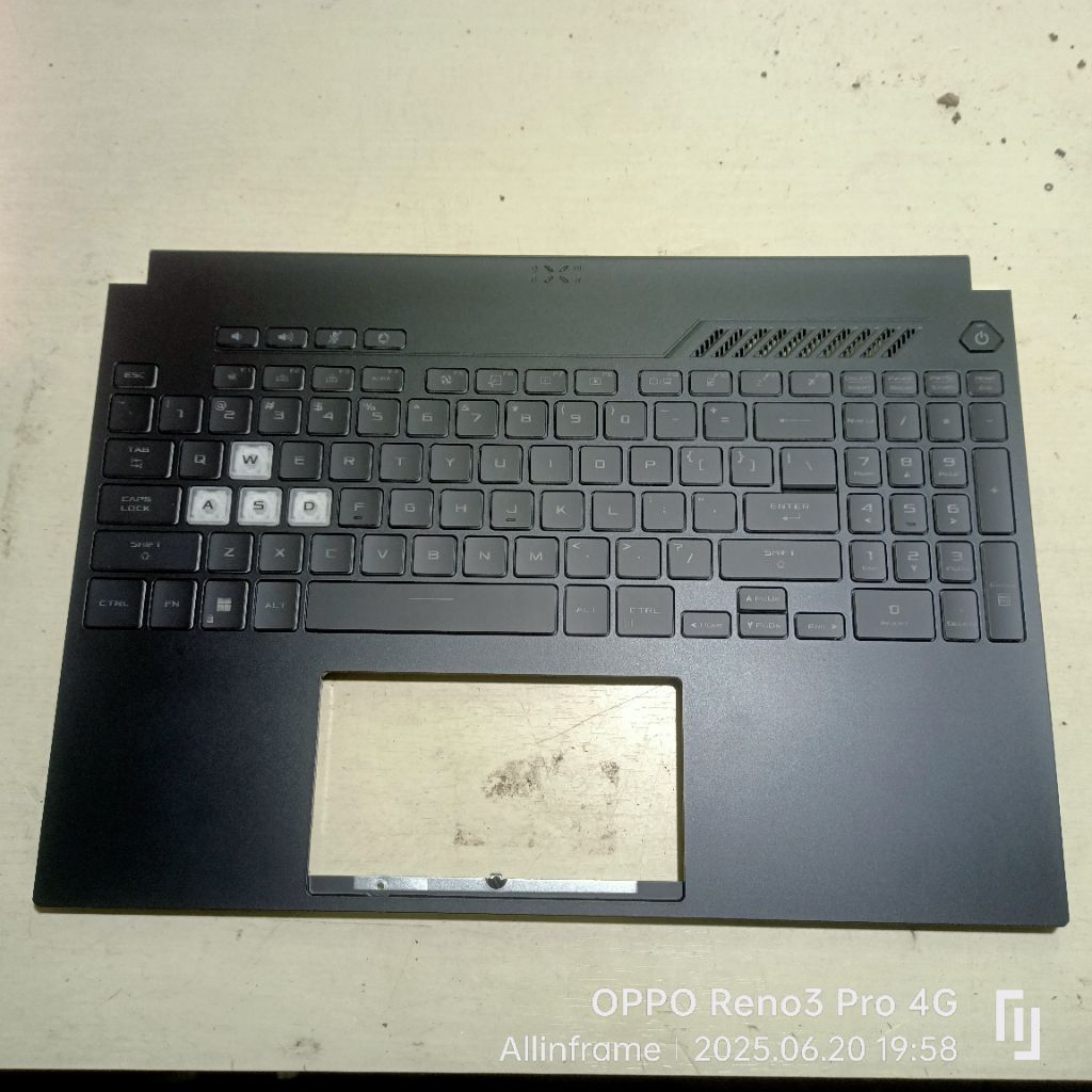 Keybaord and Frame Laptop Asus TUF Gaming F15 FA507 FA507R FX507 FX507RE FX507ZC FX507ZE FX507ZR