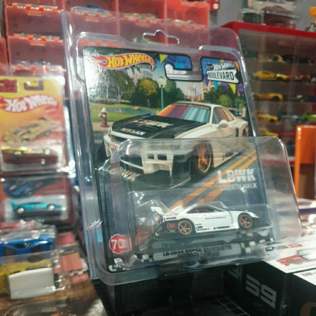 Hotwheels Nissan Skyline LBWK Japan Card