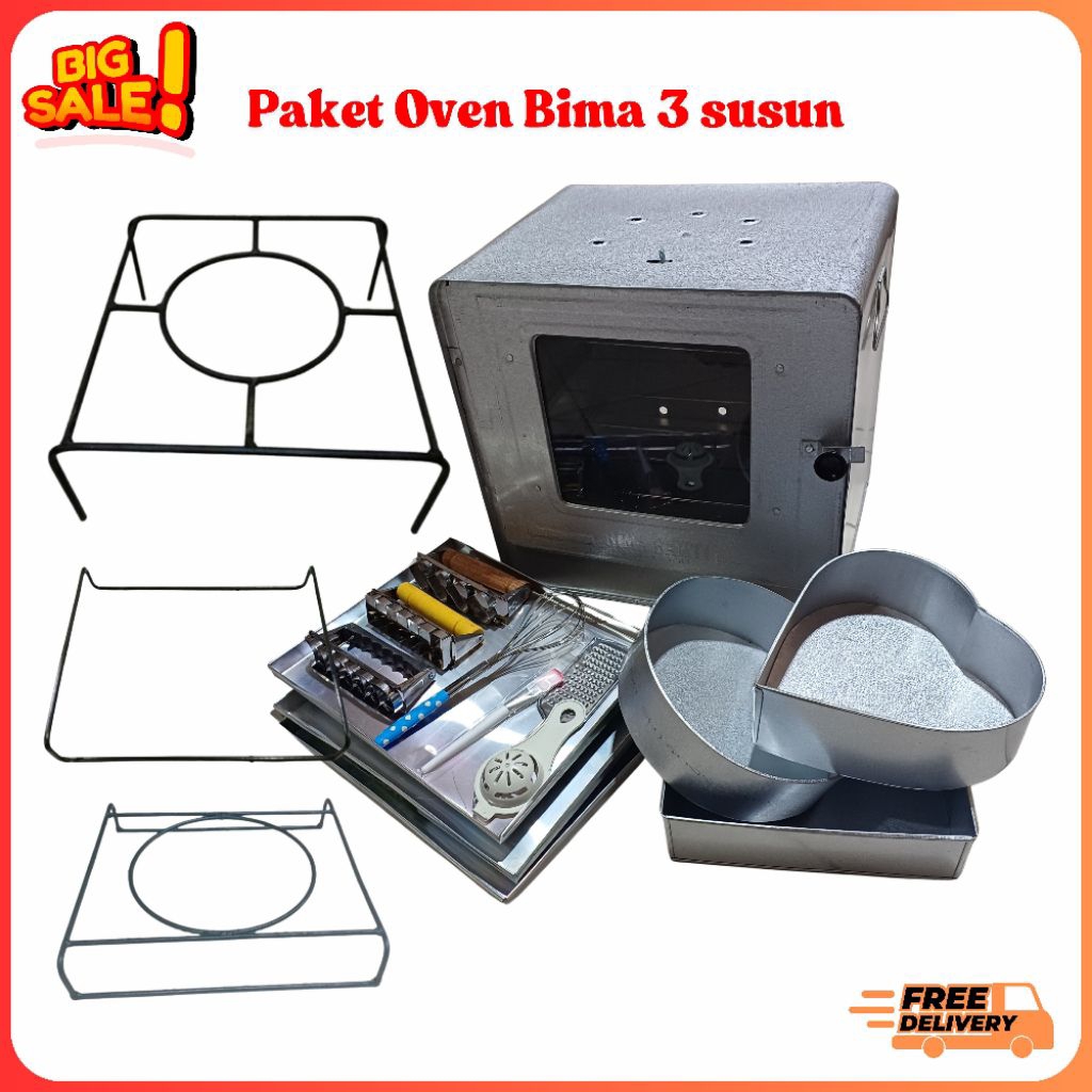 Oven Kompor Bima 3 Susun Oven Tangkring Bima