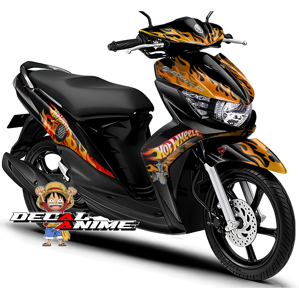Stiker Soul GT 115 Full Body Decal Soul GT 125 Full Body Striping Mio Soul - hotwheels