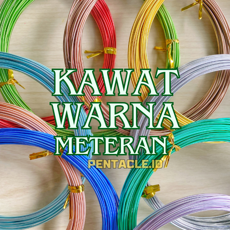 

Kawat Warna Aluminium 1mm PER METER DIY Perhiasan Warni Pernak Pernik Aksesoris Kreasi Kreatif DIY Lucu Murah Termurah Kualitas Terbaik Best Quality Berkualitas Top Selling Product Aesthetic Estetik Crafting Blimbing Indah Sablon Malang