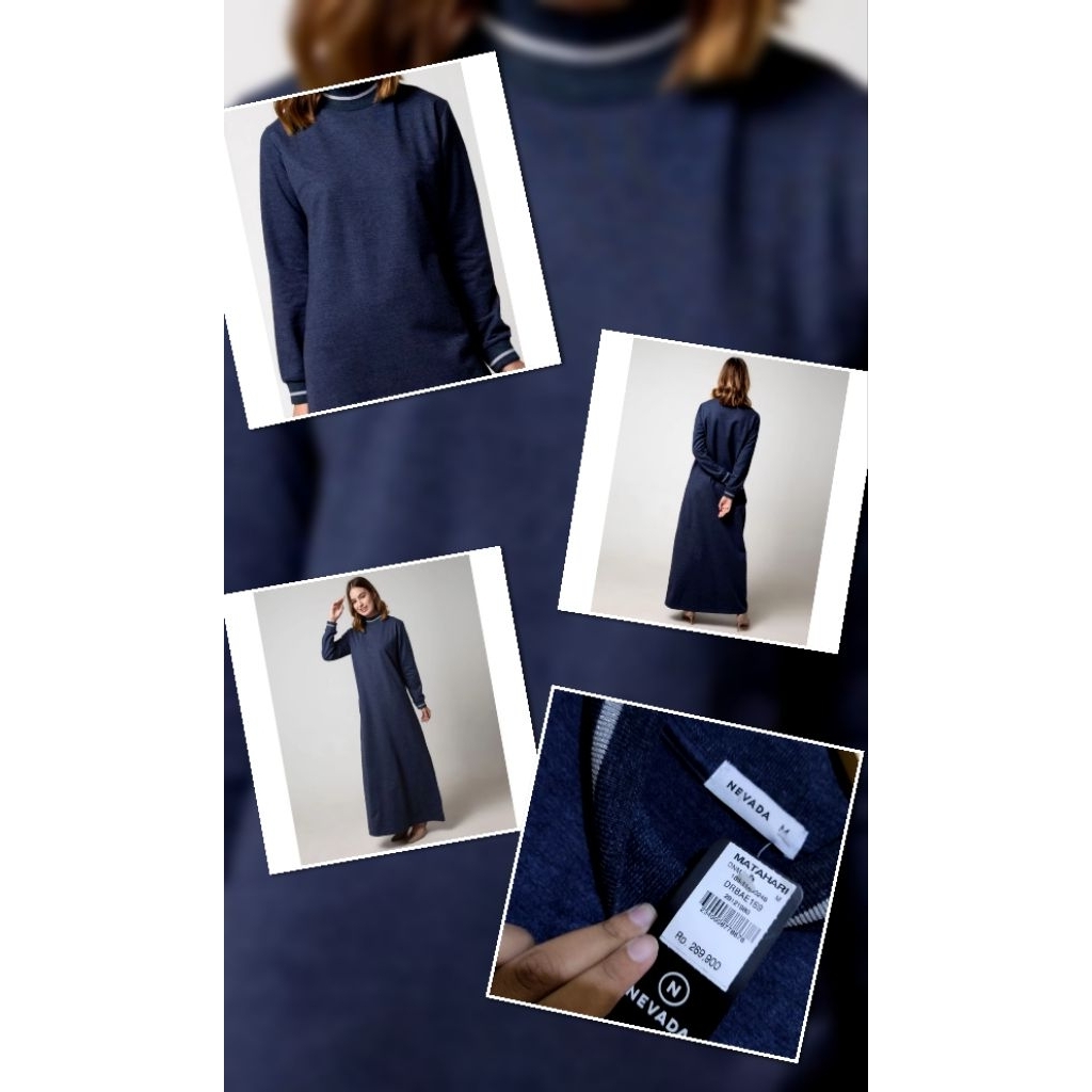 Nevada gamis ori long dress