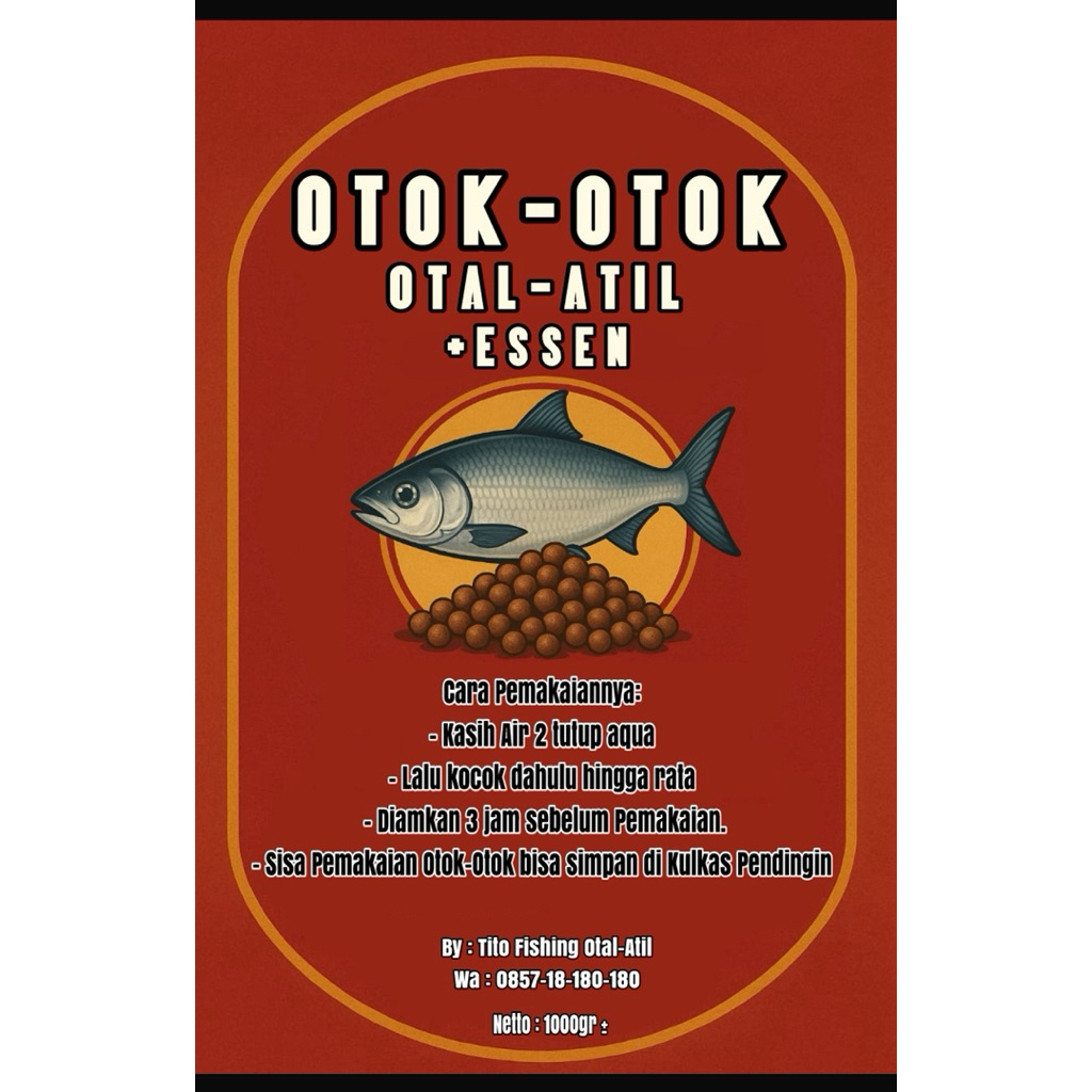 Umpan Bandeng Otok-Otok Otal-Atil plus Essen