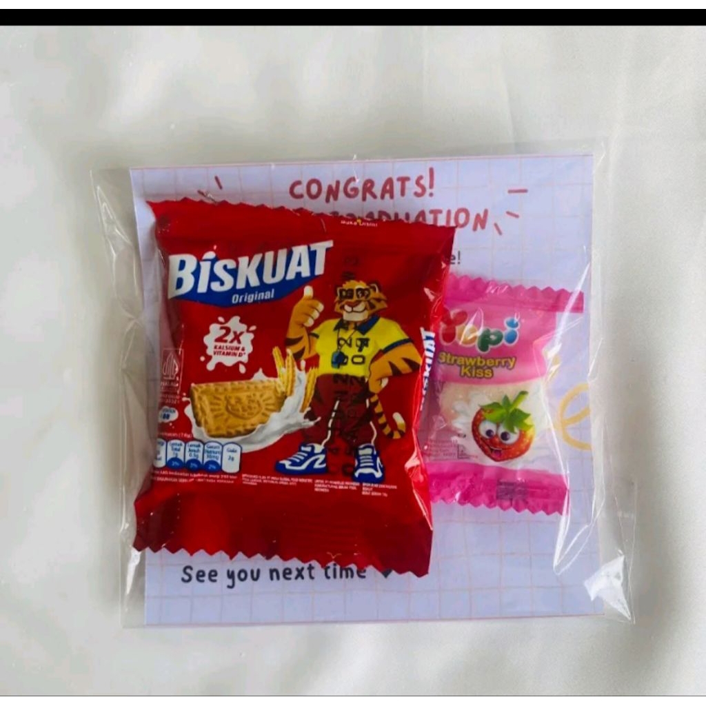 

~MGS 1~MINI GIFT SNACK UK 10x10 cm I GIFT I MINI GIFT I BISA CUSTOM TULISAN I GIFT LUCU