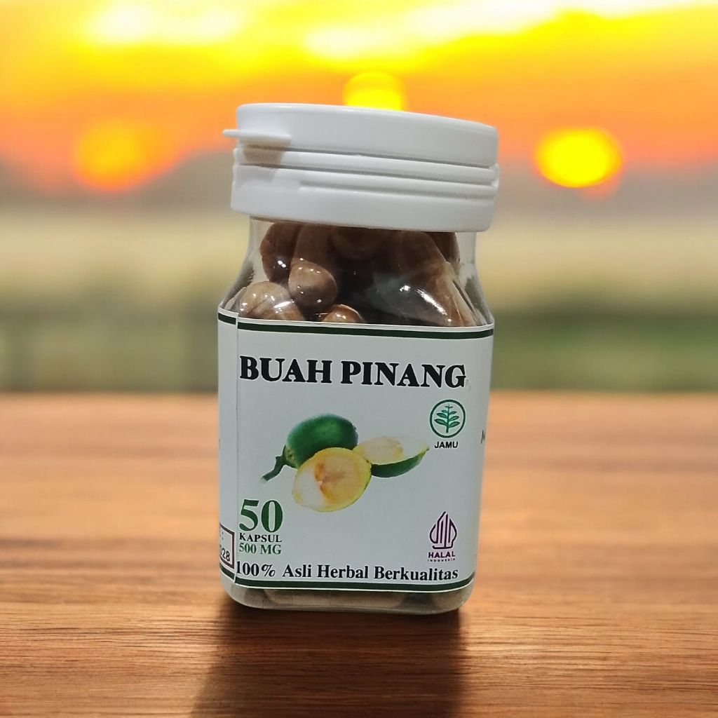 

Extrak Pinang Buah Pinang Muda Kapsul Pinang Isi 50
