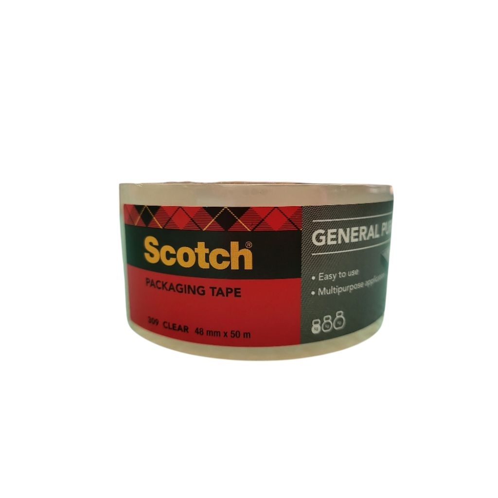 

3M Scotch Packaging Tape Clear PC-50L 48mm x 50m / Lakban Bening