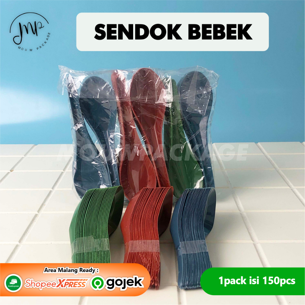 SENDOK BEBEK WARNA WARNI / SENDOK BEBEK PLASTIK EKONOMIS