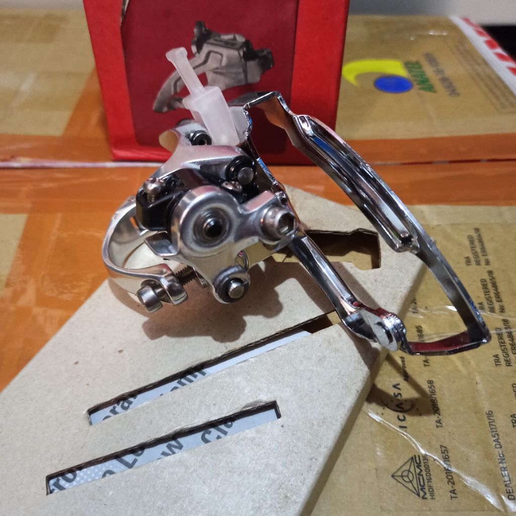 FD Triple X9 Top Pull Front Derailleur 3 Speed