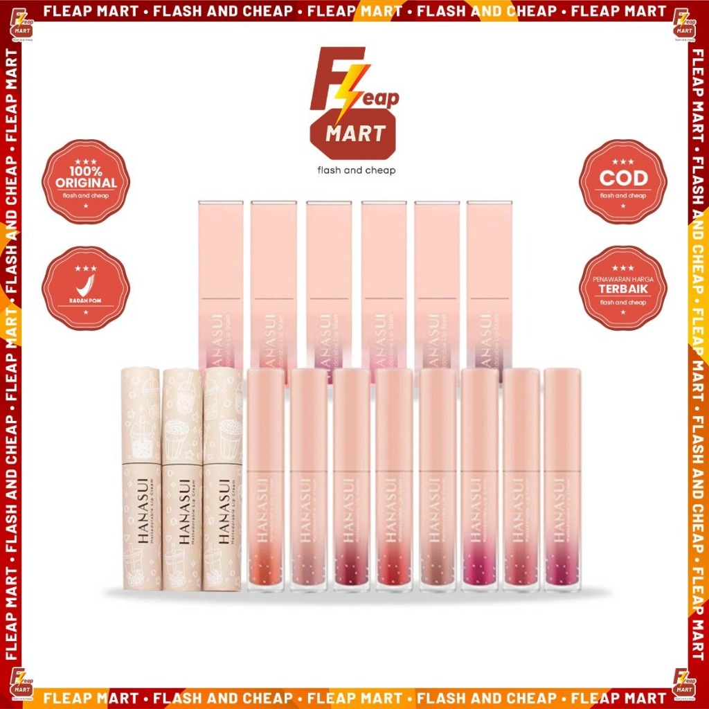 Hanasui Mattedorable Lip Cream Boba Edition - Tintdorable Lip Tint