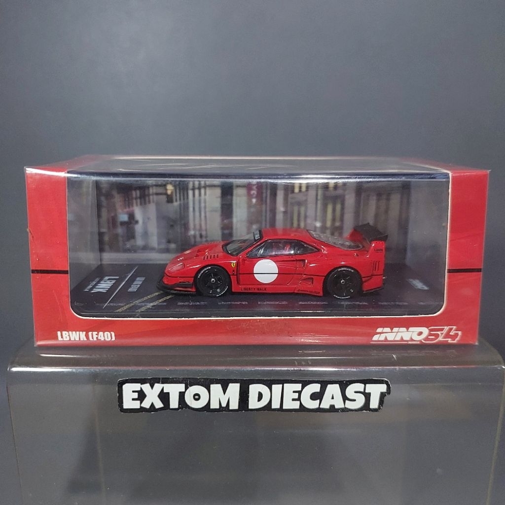 Inno64 Ferrari F40 Red White