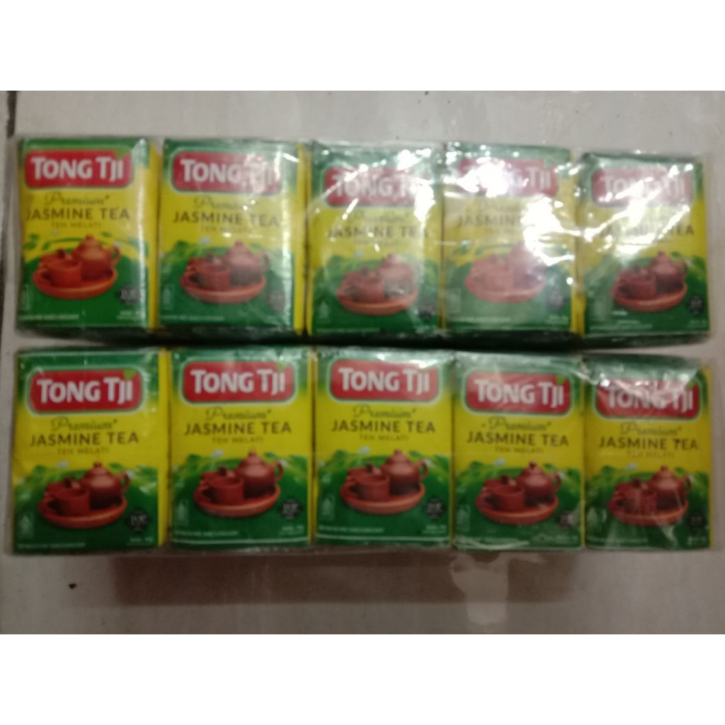 

Teh Tong Tji Premium Jasmine Tea (1 Slop Isi 10 Bungkus)