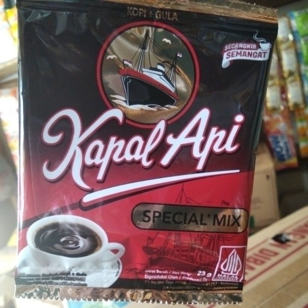 

Kopi kapal api special mix (renceng)